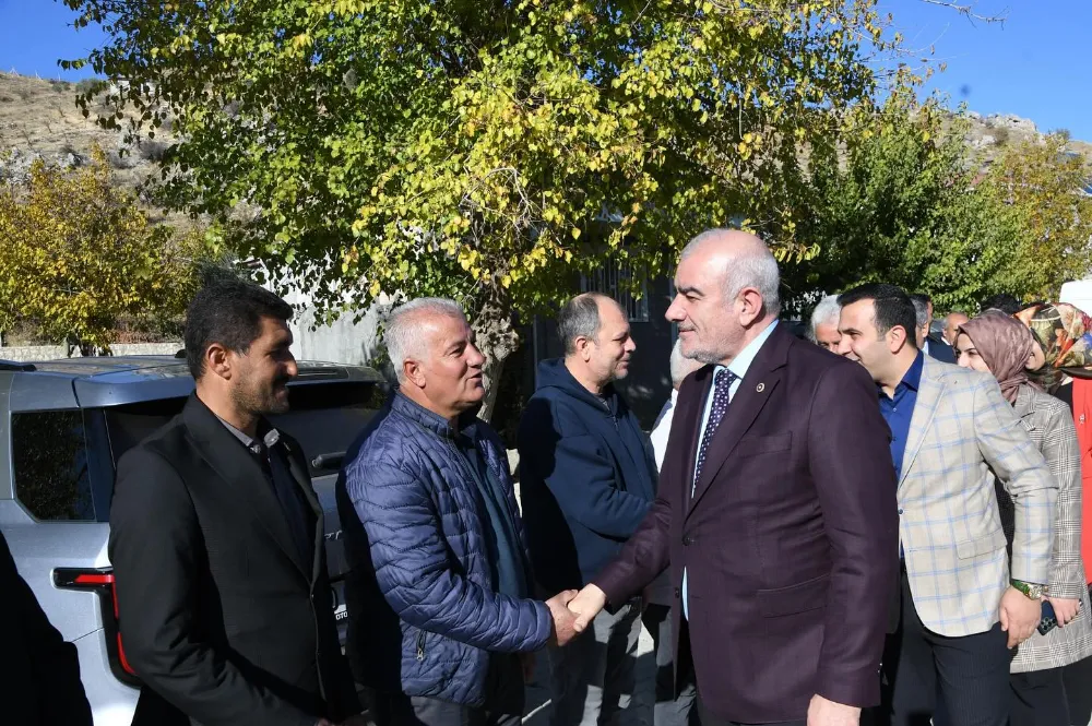 Milletvekili Özhan Yoğun Saha Çalışmasında