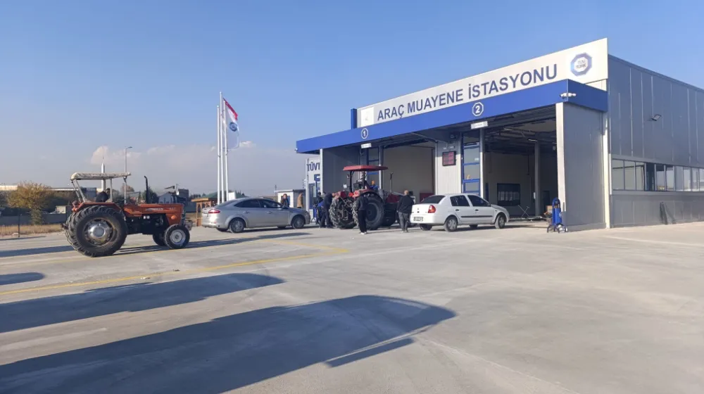 Araç Muayene İstasyonu Hizmete Girdi