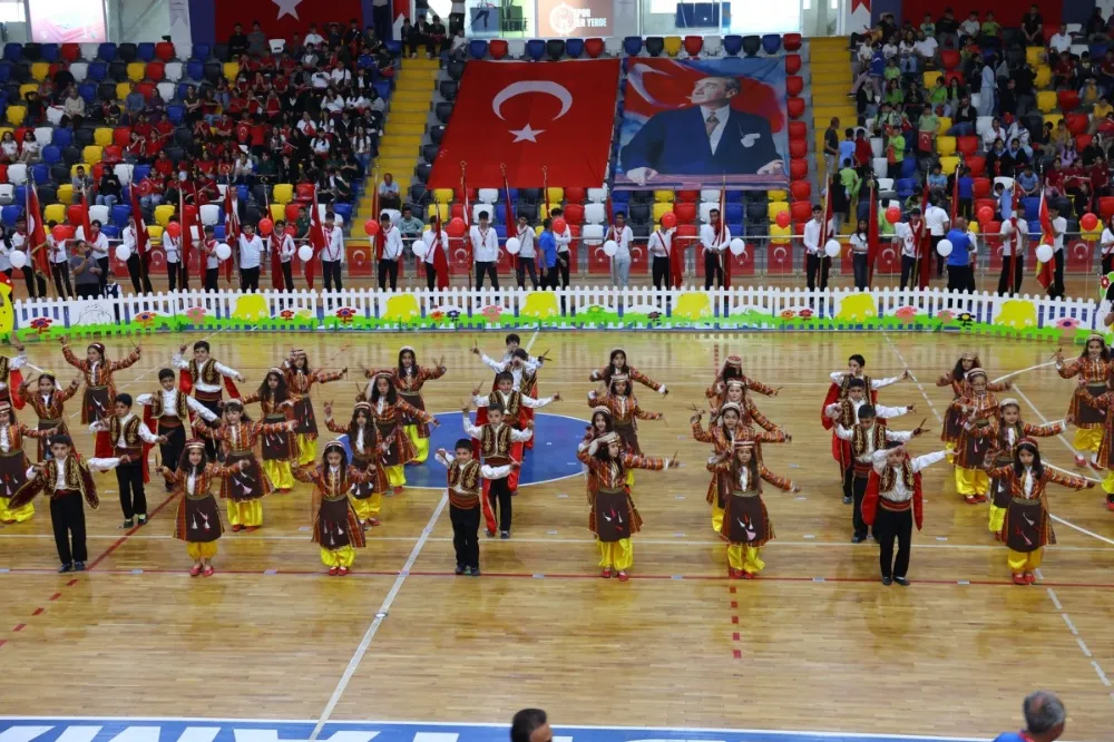 Adıyaman’da ‘23 Nisan coşkuyla kutlandı