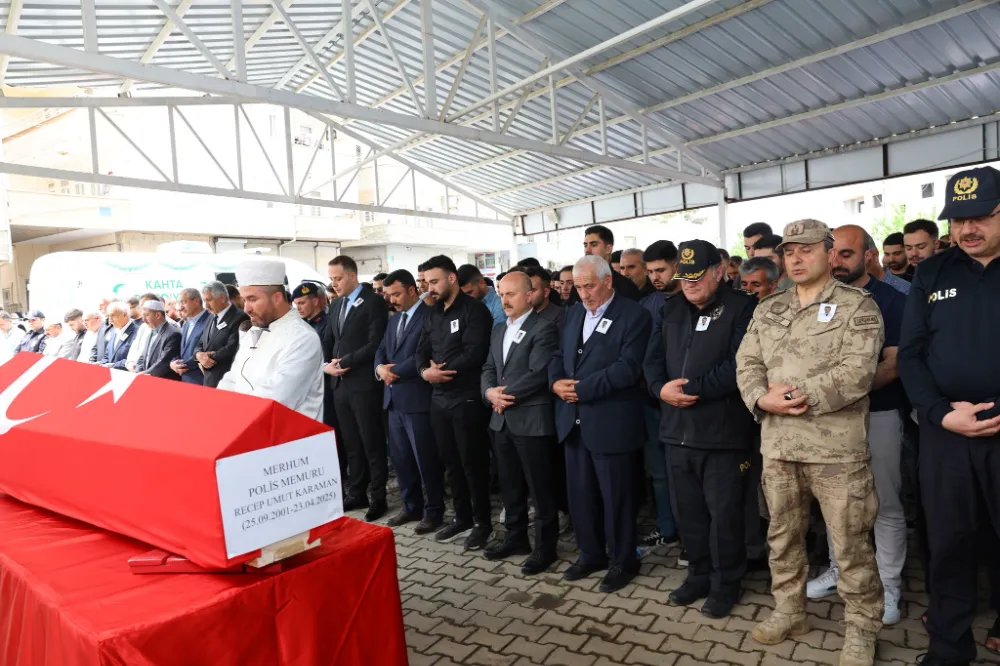 Kazada hayatını kaybeden Genç polis toprağa verildi